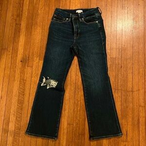 Cropped flare Good American denim. Size 4/27.